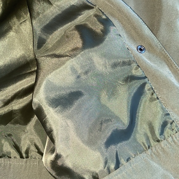 Old Navy Green Snap Jacket 1X - Picture 7 of 10